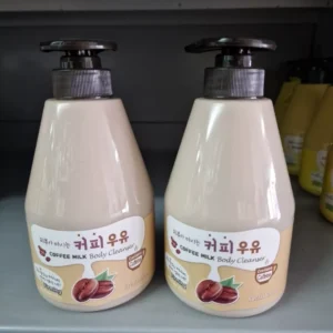 Lot Of 2 KWAILNARA Welcos  Korean Coffee Milk Body Firming Cleanser (560g By 2)