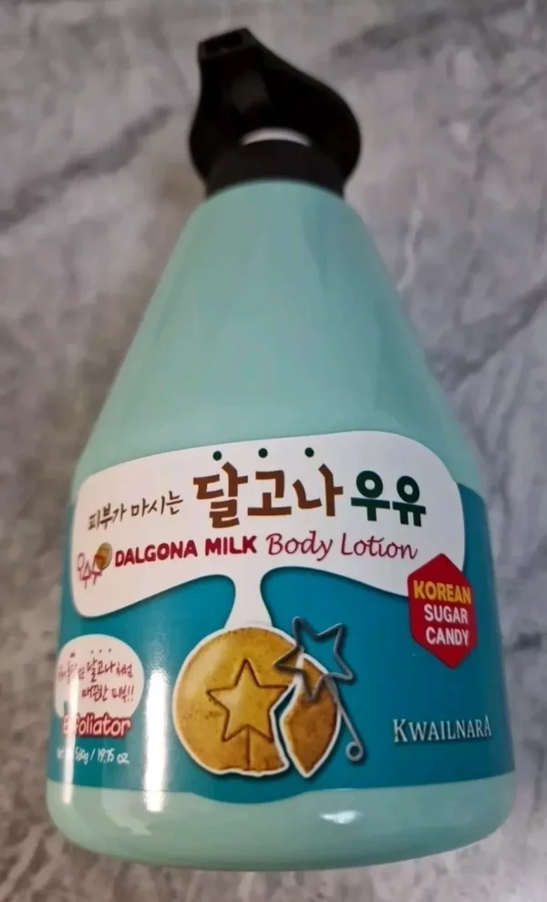 Kwailnara- Welcos Dalgona  Milk Body Lotion 560g. Made in Korea By Welcos Beauty