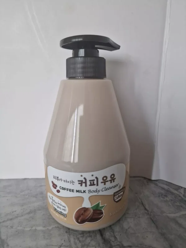 KWAILNARA Welcos Korean  Coffee Milk Body Firming Cleanser 560g X 1