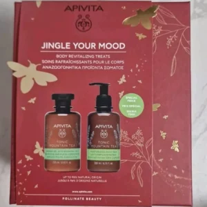 Apivita Jingle Your Mood
  Shower Gel And Body Milk Gift Set