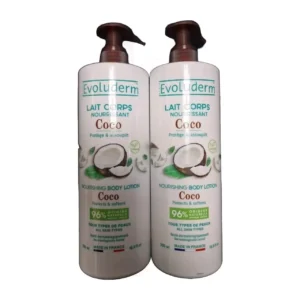 EVOLUDERM Coco Nourishing
  Body Lotion 500ml ( Pack Of 2 )