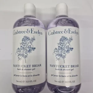 Crabtree & Evelyn
  Nantucket Briar Bath & Shower Gel 500ml (Pack Of 2)