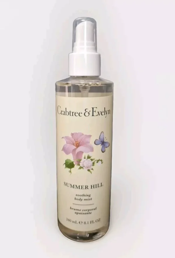 Crabtree & Evelyn  Summer Hill Soothing Body Mist 8.1 fl oz / 240ml