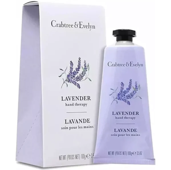 Crabtree & Evelyn  Lavender Hand Therapy Cream 100g. Sealed Christmas Gift Idea