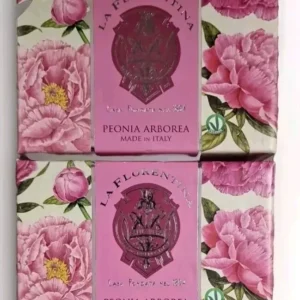 La Florentina Peonia
  Arborea Soap 300g Made in Italy ( Pack Of 2)