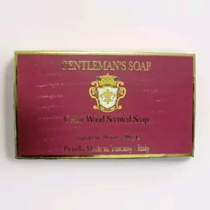 Gentleman’s Soap Cedar
  Wood Scented Soap For Him 300g ( 1 Pc). Made In Italy