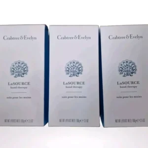 CRABTREE AND EVELYN La
  Source Hand Therapy Cream 100G X 3