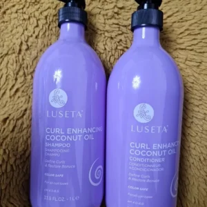 Lot Of 2 Luseta Curl
  Enhancing Coconut Oil Shampoo and Conditioner (1000 ml X 2)