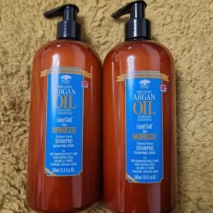 ARGANIA SPINOSA Organic
  Argan Oil HAIR Supreme Shampoo 500ML x2 for Dry Hair