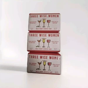 Castelbel Three Wise
  Women Holly Berry Scented Soap – 300g ( Bundle Of 3)