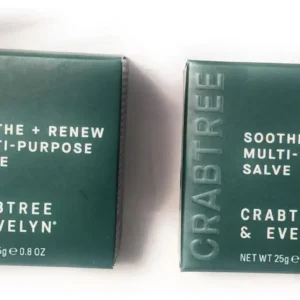 CRABTREE & EVELYN
  Sooth + Renew Multi-Purpose Salve 25g X 2