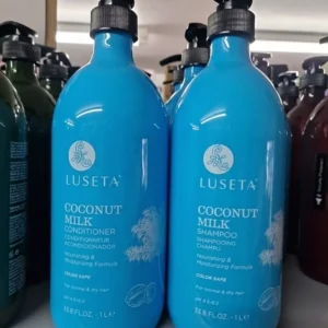 Luseta ~ Coconut Milk
  Nourishing & Moisturizing Shampoo & Conditioner 1L Each