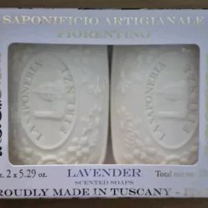 Florentino Lavender
  Scented Soap 2 X 150g. Made in Italy. Ideal Gift Item