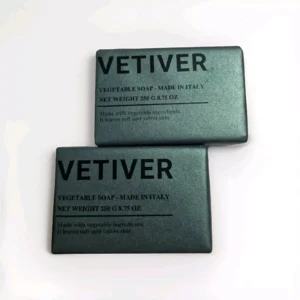 Vetiver Vegetable Soap
  250G. MADE IN ITALY. VEGETARIAN FRIENDLY ( 2 Packs)