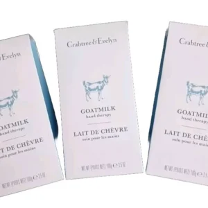 CRABTREE & EVELYN
  Goat Milk Hand Therapy Cream 100g ( Pack Of 3)