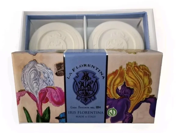 La Florentina Florentine  Iris Scented Soap Bar by Saponerie Mario Fissi Gift Set