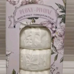 Peony Soaps 80g x 4
  Triple Milled Diamante Made in Italy