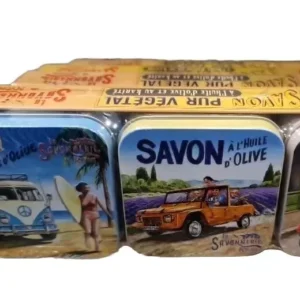 Lot Of 3 LA SAVON de
  NYONS SEALED TINS Randomly Selected. Gift For All Occasions