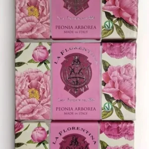 La Florentina Peonia
  Arborea Soap 300g Made in Italy ( Pack Of 3)