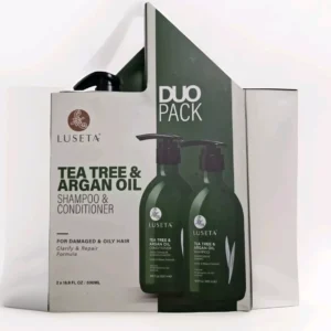 Luseta Tea Tree And Argan
  Oil. Shampoo And Conditioner. 500ml Each. Gift Idea