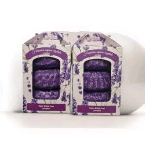 Iteritalia Triple Milled
  Soap LAVENDER 3 X 100G PACK OF 2) Gift Pack