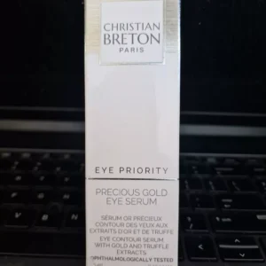 CHRISTIAN BRETON Precious
  Gold Eye Serum Eye Contour Serum Gold & Truffle 15ml