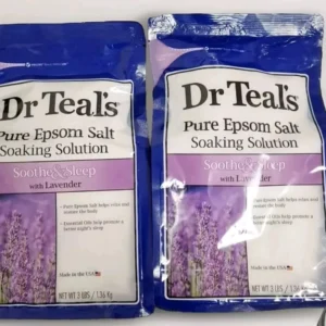 Dr Teal’s Epsom Salts
  Lavender 1.36 Kg. Pack Of 2