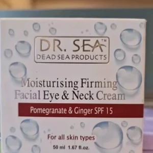 Dr. Sea Moisturizing
  Firming Facial Eye & Neck Cream SPF 15 – 50ml New and Boxed