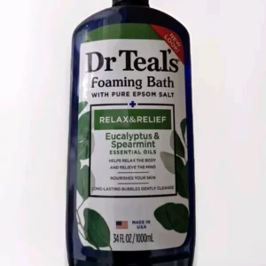 Dr Teal’s Foaming Bath W
  Pure Epsom Salt Relax & Relief Eucalyptus & Spearmint