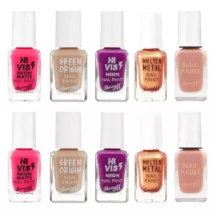 Barry M 5 x 10ml Nail
  Polish Set x2. Ideal Gift For All Occasions