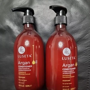 LUSETA Argan Oil
  Conditioner Smoothing & Nourishing 500ml Pack Of 2