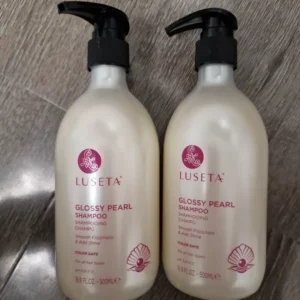 2 Of LUSETA Glossy Pearl
  Shampoo, For All Hair Types (500 ml X 2)