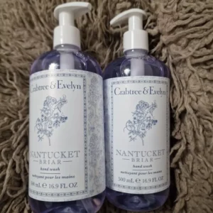 CRABTREE & EVELYN
  NANTUCKET BRIAR HAND WASH LIQUID SOAP 500g X 2