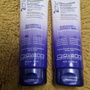 2 Pack giovanni 2chic®
  REPAIRING Shampoo For Damaged & Over-processed hair 250ml