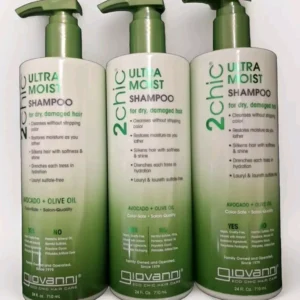 Bundle Of 3 Avocado &
  Olive Oil Shampoo 2Chic 710 ml Each