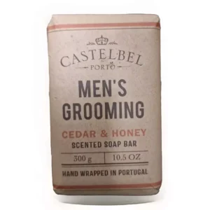 Castelbel Porto Cedar
  & Honey Men’s Grooming Scented 2 Bar Set Soaps 300g