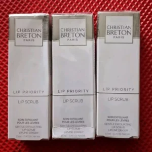 Lot Of 3 Christian Breton
  Paris LIP PRIORITY LIP SCRUB Exfoliating 15ML