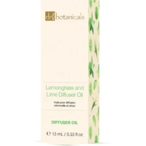 Dr Botanicals Lemongrass
  and Lime Diffuser Oil 15ml. New In Original Box