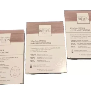 Lot Of 3 CHRISTIAN BRETON
  | Hyper Moisturising Facial Patches Mask 3 x 20ml