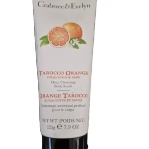 Crabtree & Evelyn
  Tarocco Orange Eucalyptus & Sage Deep Cleansing Scrub 225ml