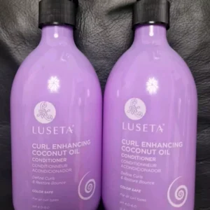 LUSETA Curl Enhancing
  Coconut Oil Conditioner Curl & Bounce Defining 500ml X 2