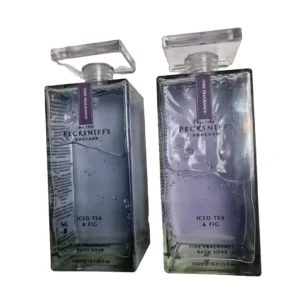 2 X Pecksniff’s Iced Tea
  & Fig Fine Fragrance Bath Soak 500ML. Christmas Gift