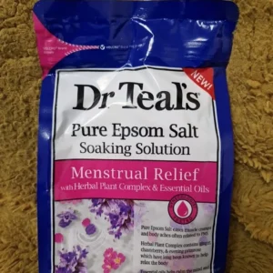 Dr. Teals Menstrual
  Relief Epsom Salt 1.36kg Bag