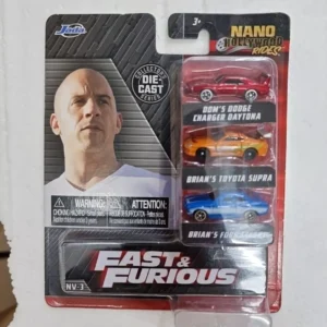 JADA NANO HOLLYWOOD RIDES
  FAST AND FURIOUS RIDES. Dodge TOYOTA supra Ford Escort