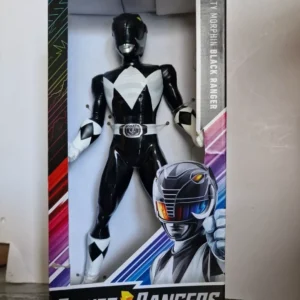 Power Rangers Action
  Figur Mighty Morphin Black Ranger Hasbro