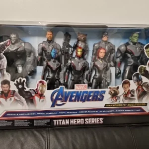 Marvel Avengers TITAN
  HERO SERIES Power FX. 8 FIGURES