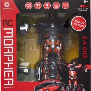 BRAHA Black & Orange
  RC Morpher. Transformer Car. Christmas Gift