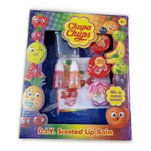 Chupa Chups D.I.Y. Make
  Your Own Scented Lip Balm Fruity Scented Set