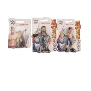 WWE Mattel Mini Figures:
  Finn Balor 3″, Roman Reigns & John Cena (Bundle Of 3)