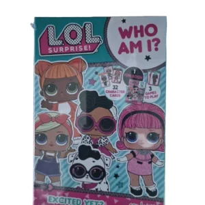 LOL SURPRISE WHO AM I?
  Games Box – 3 in 1 Games – Gift For Kids